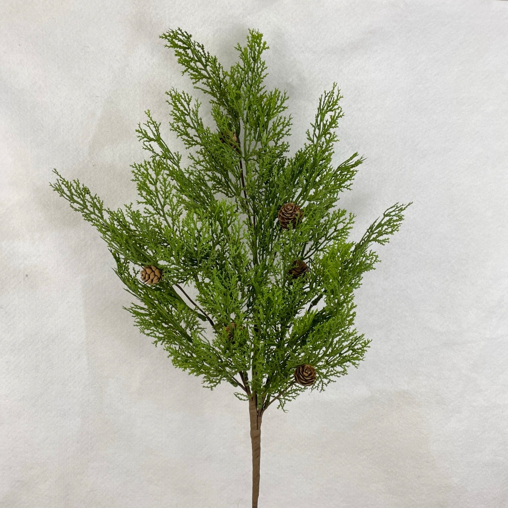 28&quot; CEDAR SPRAY W/CONES