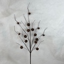 30&quot; JINGLEBELL TWIG SPRAY RUST