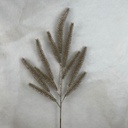 32" GLITTER FOXTAIL FERN SPRAY CHAMPAGNE