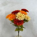 17" MARIGOLD BUSH X12 AUTUMN MIX