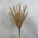 16" EUPHORBIA BUSH X7 BEIGE
