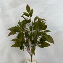 18" LEAF BUSH X5 GREEN