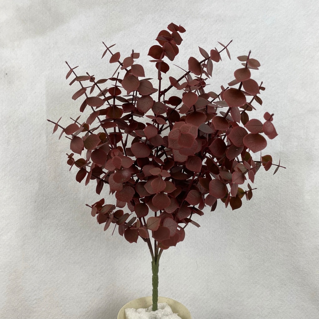18.5" EUCALYPTUS BUSH X6 RED