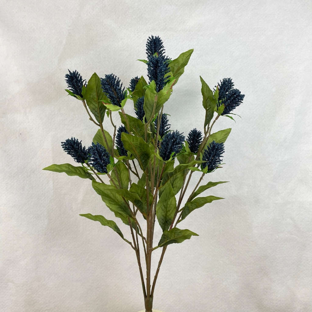 [SBF2338-BLU] 22" THISTLE BUSH X5 BLUE