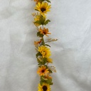 6' SUNFLOWER GARLAND YELLOW
