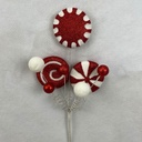 18&quot; PEPPERMINT CANDY SPRAY 