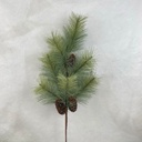 30" PINE SPRAY W/ CONES