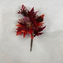14" MAPLE LEAF MIXED FOLIAGE PICK 