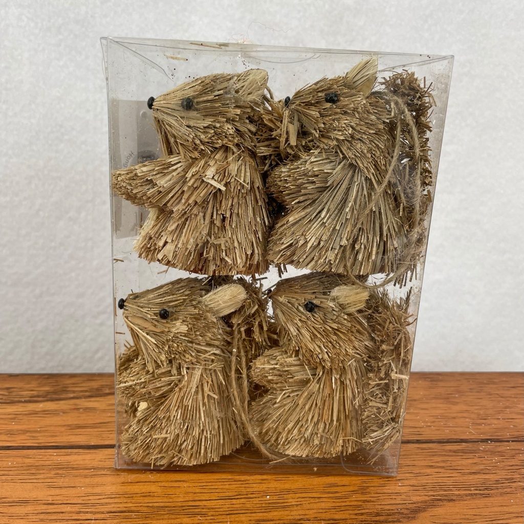 3" SISAL SQUIRRELS 4/BOX