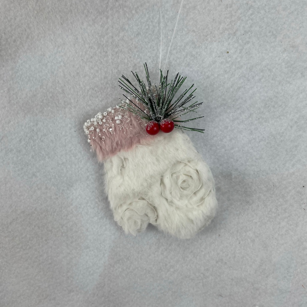 [XH2818] 4.5" MITTEN ORNAMENT