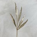 26" METALLIC LONG LEAF SPRAY CHAMPAGNE