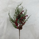 23" MIXED PINE AND BERRY SPRAY 