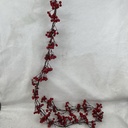 6' RED BERRY GARLAND