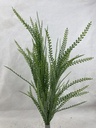 28" BUTTON FERN BUSH X5 GREEN