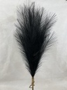 28&quot; FEATHER GRASS BUNDLE X3 BLACK