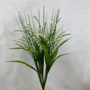 24&quot; FILLER GRASS BUSH X12 WHITE