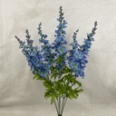 28" DELPHINIUM BUSH X8 BLUE