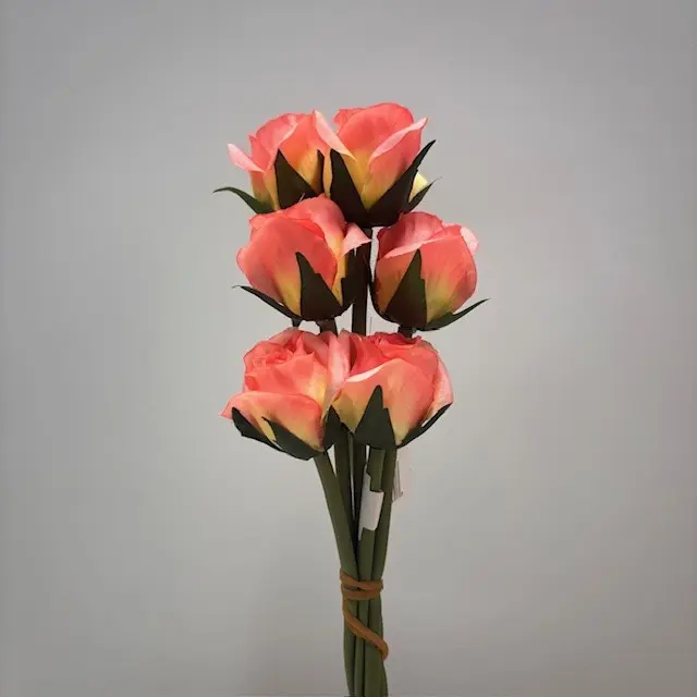 ROSE BUD BUNDLE X6 CORAL