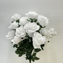 25" ROSE BUSH W/GYP X24 WHITE
