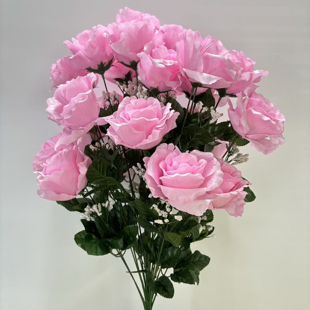 25" ROSE BUSH W/GYP X24 PINK
