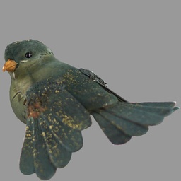 [B502561G] 4.75&quot; FLYING BIRD W/GOLD MICA HUNTER