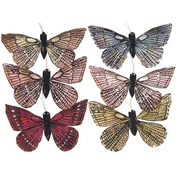 [B504824] 4.5&quot; BUTTERFLY 6 ASSORTED  