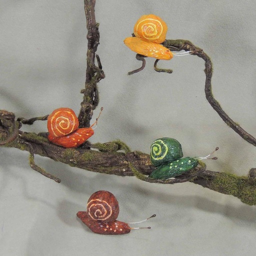 [B6604] SNAIL 2" 4-ASSORTED