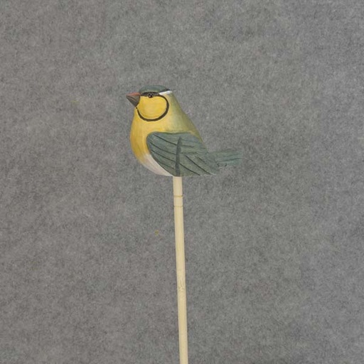 [BA6021] BIRD (BLUE TIT) PICK WOOD 3" 7.5" PICK