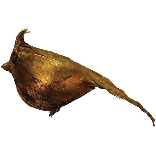 [B320136A] 3.5" FAT SITTING GOLD CARDINAL