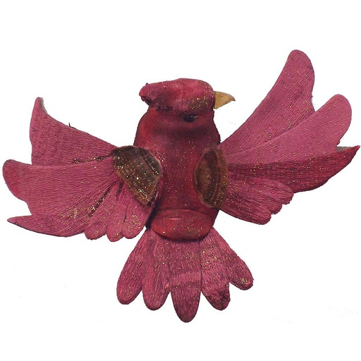 [B502470C] 3.5" FLYING CARDINAL BURGUNDY