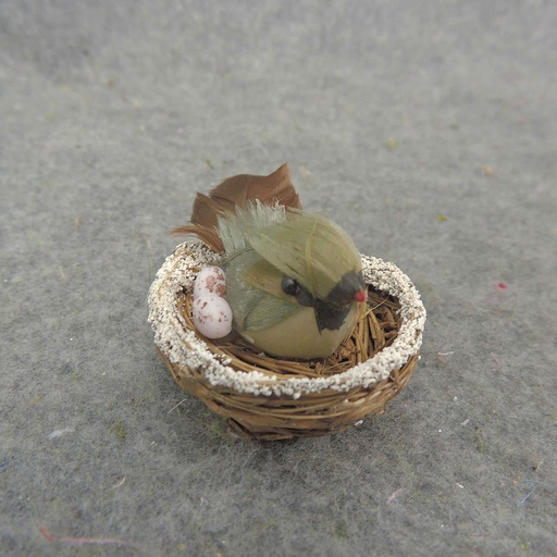 [B811FRF] CARDINAL 1.5"FE W/FROST 2 DZ BX NEST & EGGS