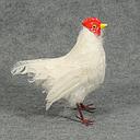 [B407AW] 8" WHITE HEN