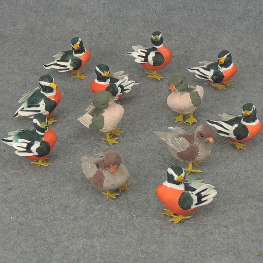 [B66081] DUCK 4" MUSHRM  2 STYLES  2-ASST