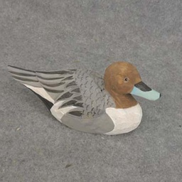 [BA6030] DUCK WOOD GREY/BLUE 7"