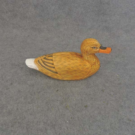 [BA6031] DUCK WOOD ORANGE 8.5"