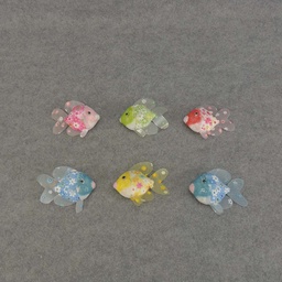 [B6797] FISH TROPICAL 5&quot; X 3&quot; 6-ASST WITH HANGER