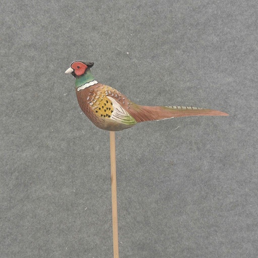[BA6207] PHEASANT 11" x 4" WOOD