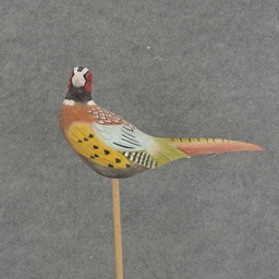 [BA6208] PHEASANT 10" x 5" WOOD