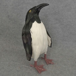 [B125] 12&quot; FEATHERED PENGUIN