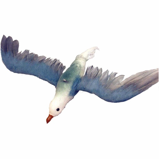 [B66719] SEAGULL 7.5" x 15" FEA/FLOCKED