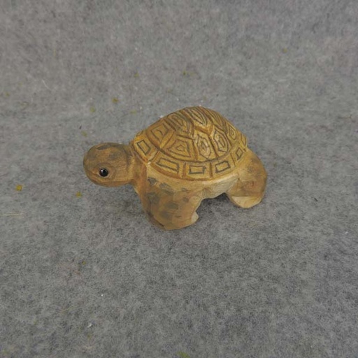 [BA6002] TURTLE WOOD NATURAL 1.5x2.75"  