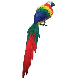 [B321194] 46" MULTI COLOR MACAW PARROT 