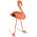[B486] 6.5" FLAMINGO HEAD UP
