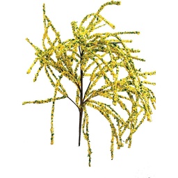 [S1165-YEL] BERRY/MINI 36&quot;SPRAY YELLOW MIX (1 PC BAG)