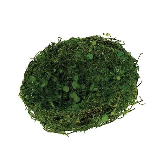 [S83058-6] NEST MOSS 6"NAT.TWIG
