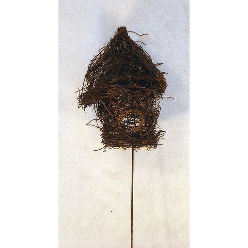 [S83850-5B] TWIG BIRD/HSE NAT 6.75"X4.5" ON 16" PICK
