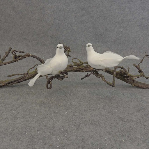 [BN524] 4.5" MUSH/FEA DOVE W/CLIP 2 STYLES (R & L)