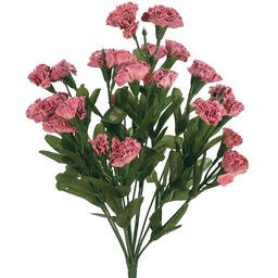 [S681223-MAV] CARNATION BUD BUSH X 14  MAUVE