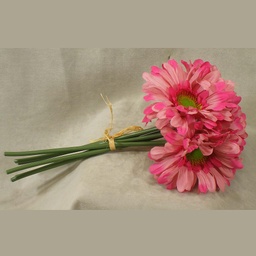 [S4931-BEA] GERBERA LARGE 10.5&quot; BUNDLE X6  BEAUTY