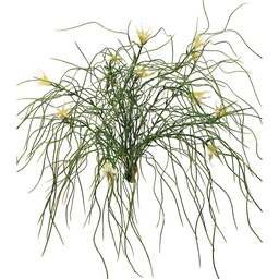[S600330-CRM] GRASS BUSH X12 W/WILD FLOWERS